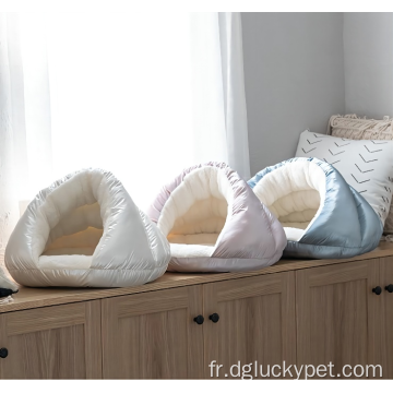 Lit pour chien avec doublure en coussin doux